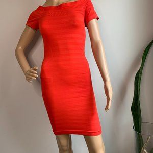 𝅺Bebe Stretchy Fitted Dress Size M/L